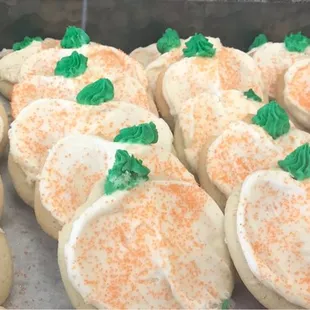 Buttercream pumpkins