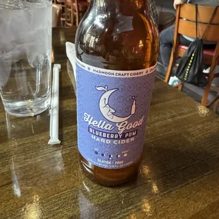 Blueberry and Pomegranate Cider