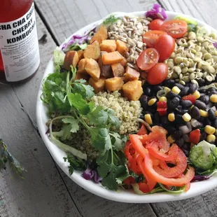 Tex Mex Bowl &amp; Kombucha