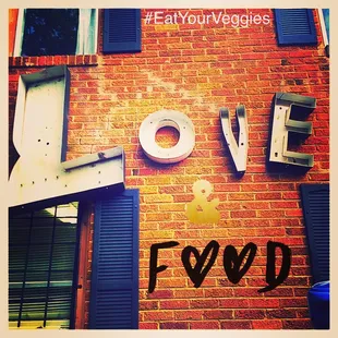 All we need is love, well, and food.