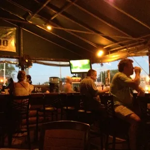 Outdoor bar