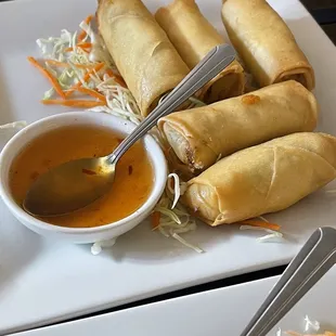 Veggie spring rolls