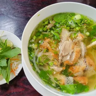 Duck noodle soup!