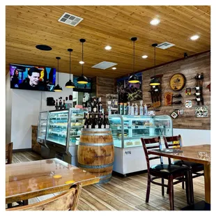 sushi and sashimi, interior