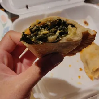 Spinach and Cheese Canelones