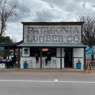 the front of a restaurant
