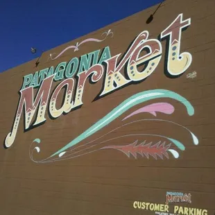 a sign on the side of a building