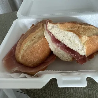 Prosciutto and Manchego Sandwich