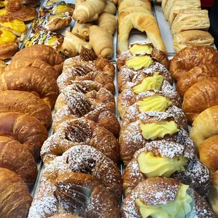 a variety of pastries