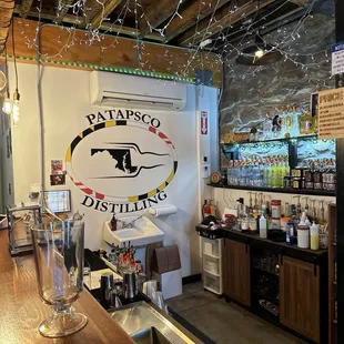 Patapsco Distilling bar