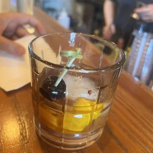 Bourbon old fashioned