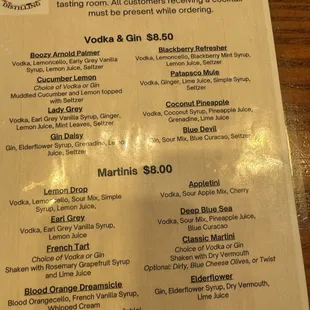 PD's additional summer cocktails