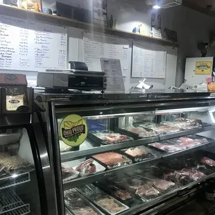 Meat counter