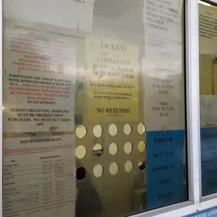 Rides prices, but remember there is no Entrance fees