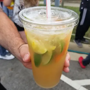 DELICIOUS, this one is the Peach citrus.....refreshing,  better than the lemonade shake ups..