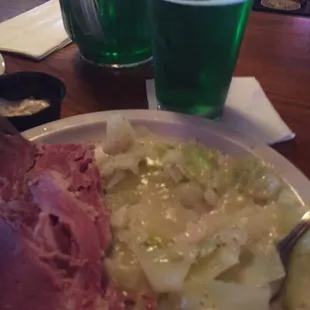 Corned beef and Cabbage for St. Pats the best!! Wow!