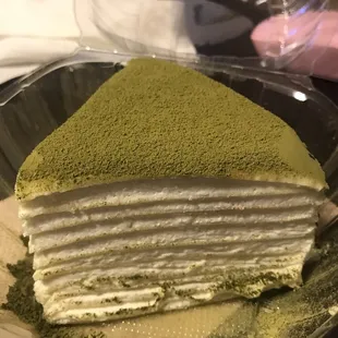 Matcha Crepe Cake