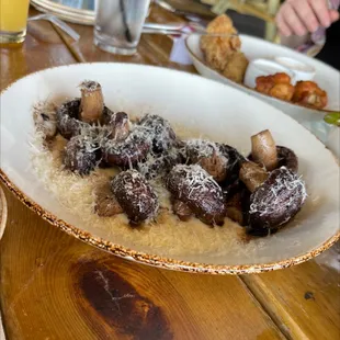 Wild mushroom, without lardon