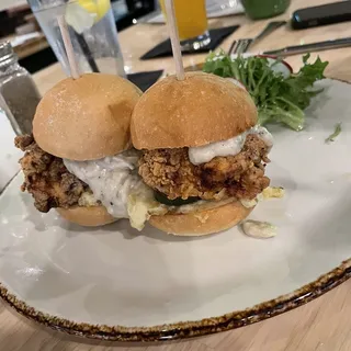 Fried Chicken Sliders