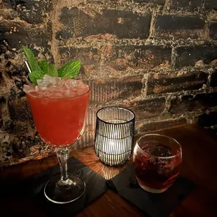 Illuminate the Sky Cocktail  Hit by a Taxi Whisky drink