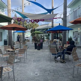 Patio outside Patio cafe!