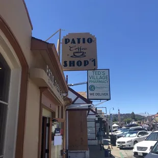 outside