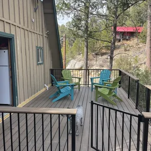 New chairs and side tables!