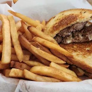Patty Melt &amp; Fries