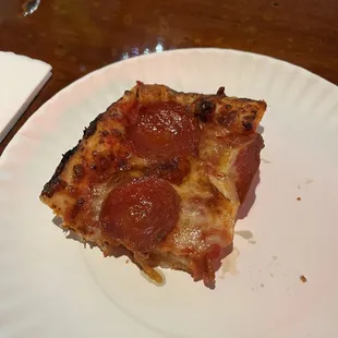 Free pizza at halftime for Browns games.