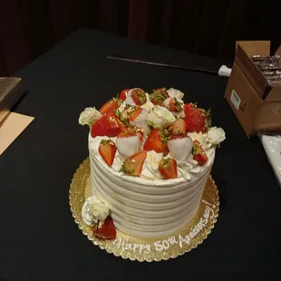 50th Anniversary cake
