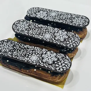 Snowflake Eclairs