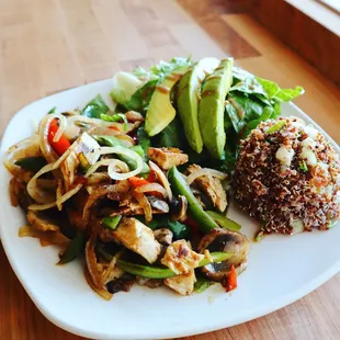Quinoa plate