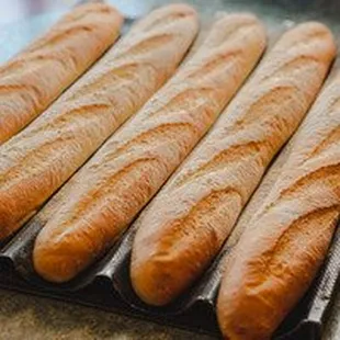 Fresh Baguettes Made Daily