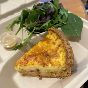 crab quiche
