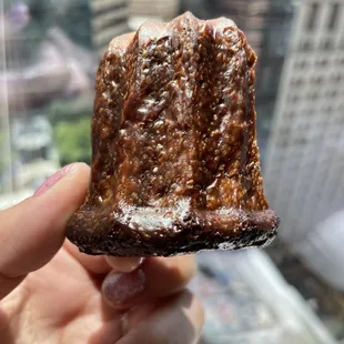 Exterior of the canelé