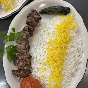 Lamb kabob!