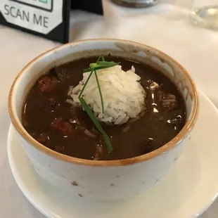 Duck gumbo