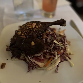 Crispy 5 Spice Duck Confit Salad