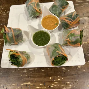 Spring Rolls, no protein