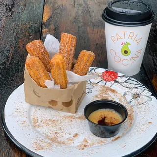 Churro Bites with Housemade Cajeta