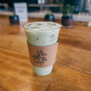 Iced Matcha Latte