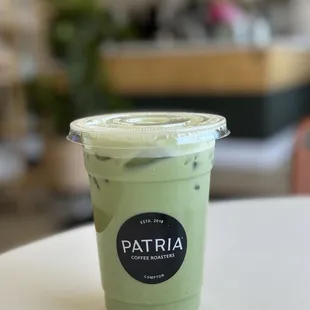 Matcha latte