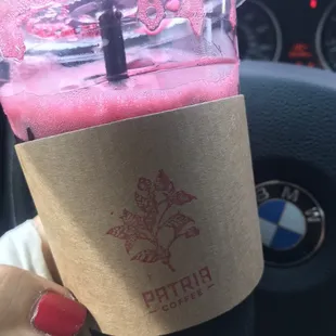 Hibiscus Lavender Iced Tea