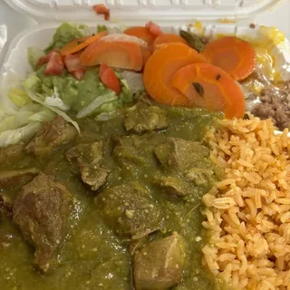 Chile Verde Dinner