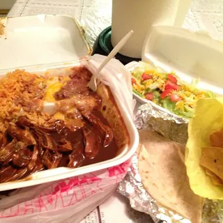 Chicken Mole Dinner