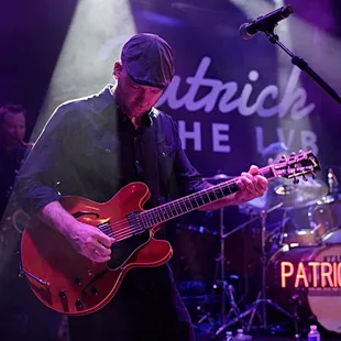 Patrick &amp; the LVB performing regularly at Rhythm &amp; Riffs inside Mandalay Bay!