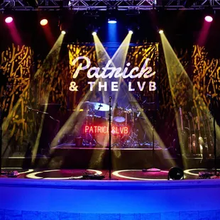Patrick &amp; the LVB performing regularly at Rhythm &amp; Riffs inside Mandalay Bay!