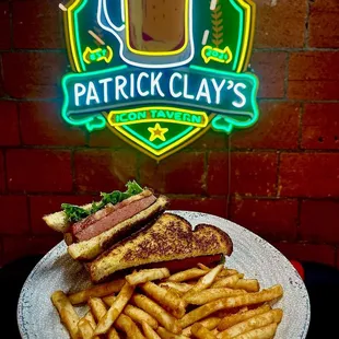 The fried bologna sandwich