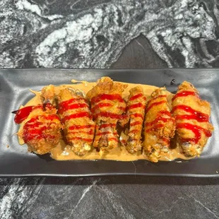 Peanut butter and jelly wings