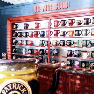 VIP MUG CLUB WALL